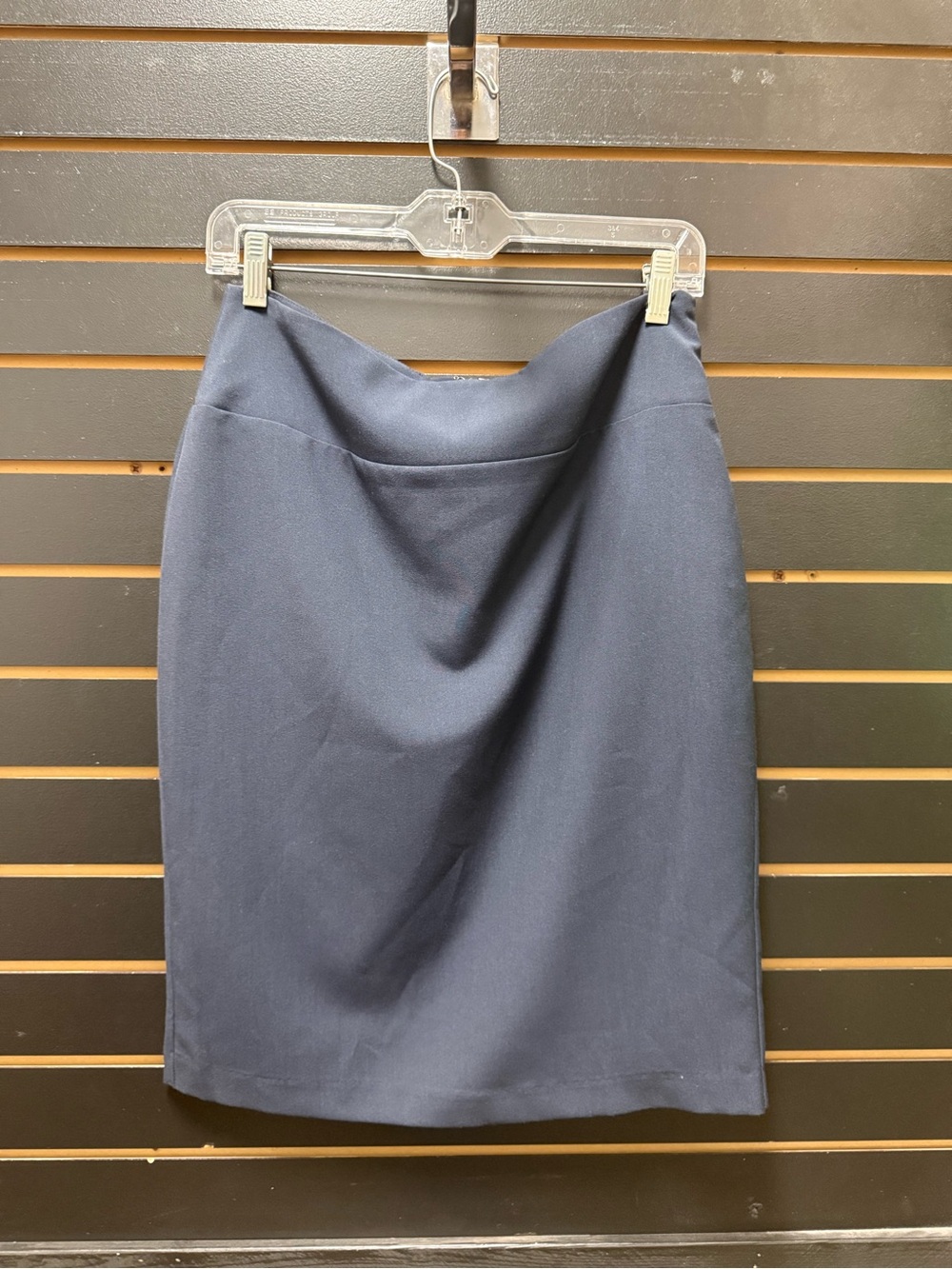Alfani Navy Blue Pencil Skirt Size 4